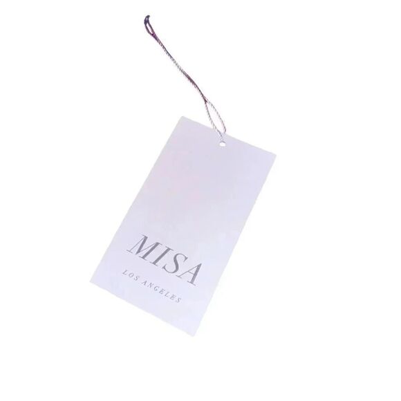 NWT women’s MISA X REVOLVE pink & blue watercolor MINIKLEID NOURA mini dress - Picture 8 of 9